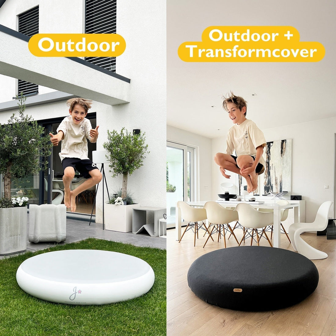 Jupiduu Jumpspot Indoor – Springkissen für Kinderzimmer