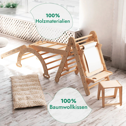 Goodevas 7in1 Montessori Klettergerüst Set