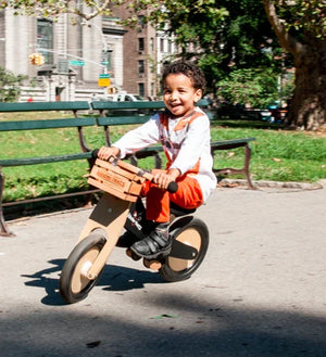 Fahrradkiste aus Holz von Kinderfeets