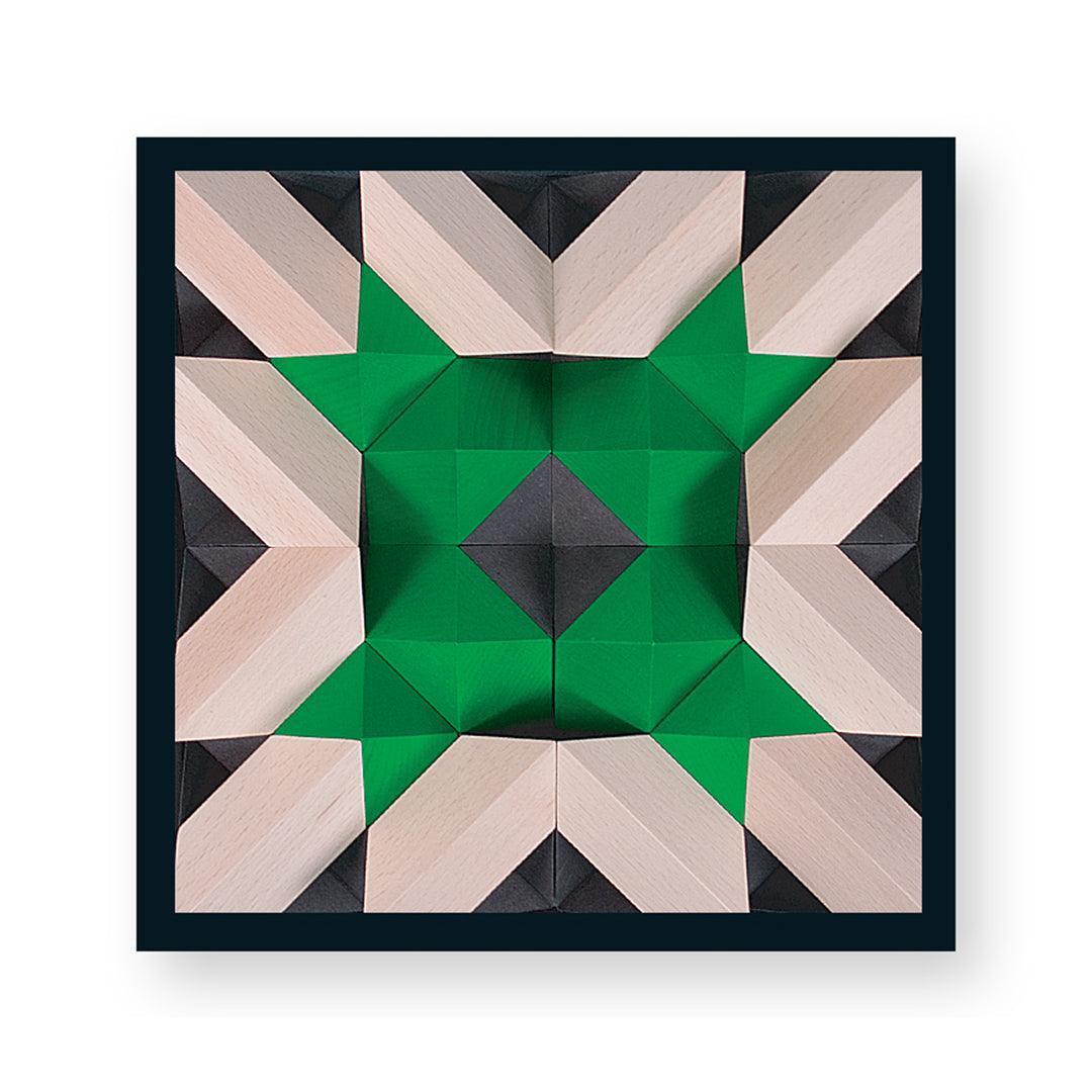 PYROM Grün von Sina Spielzeug – Geometrisches Konstruktionsspiel