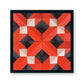 Montessori Elementarbaustein Pyrom (Rot) – Kreatives Bauen | SINA