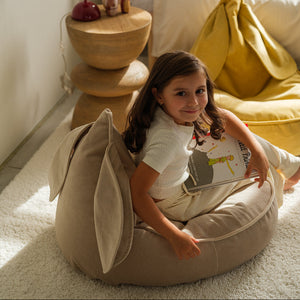 Kinder Sitzsack Bunny aus Premium Vliesstoff | Wigiwama