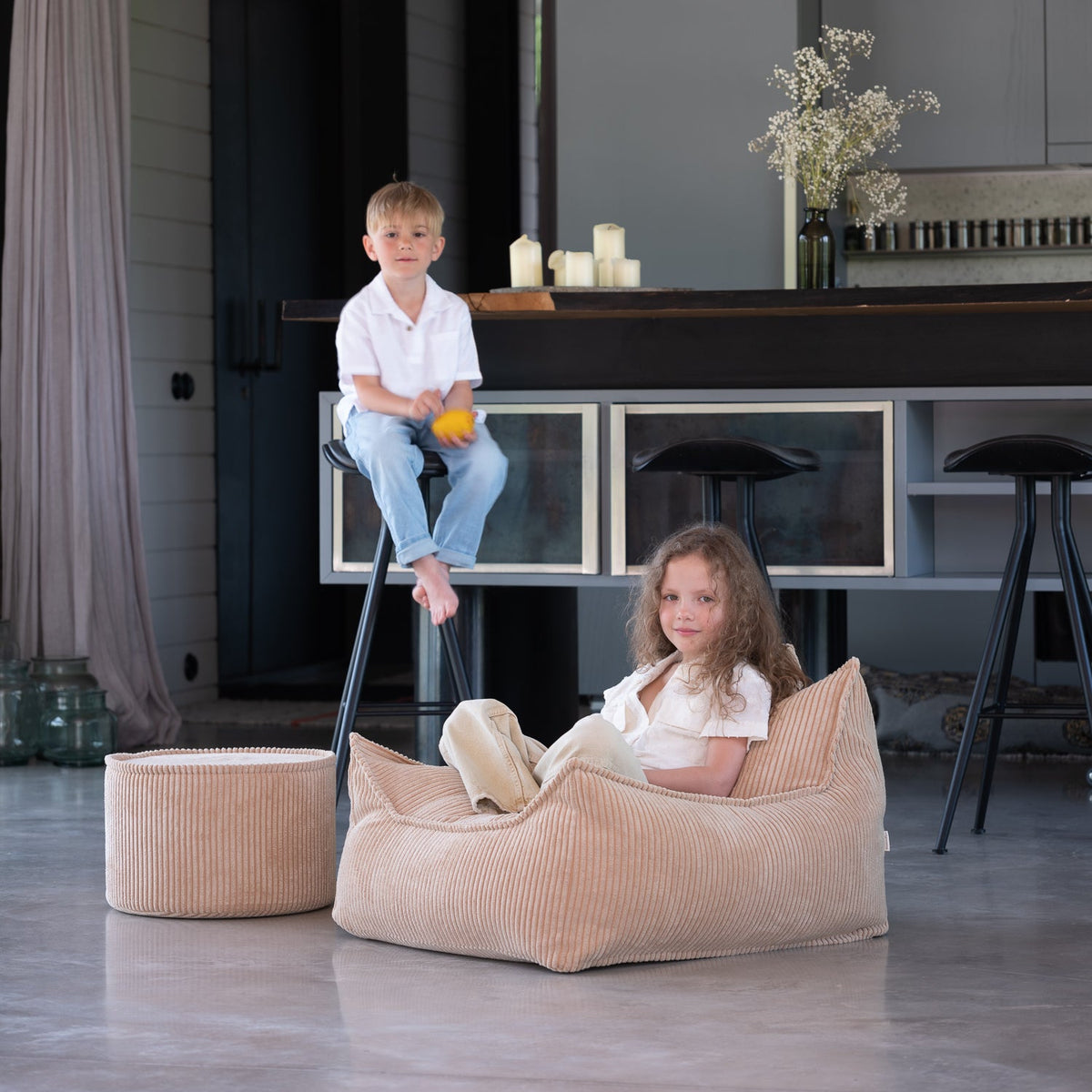 Sitzsack für Kinder aus Premium Breitcord | Wigiwama