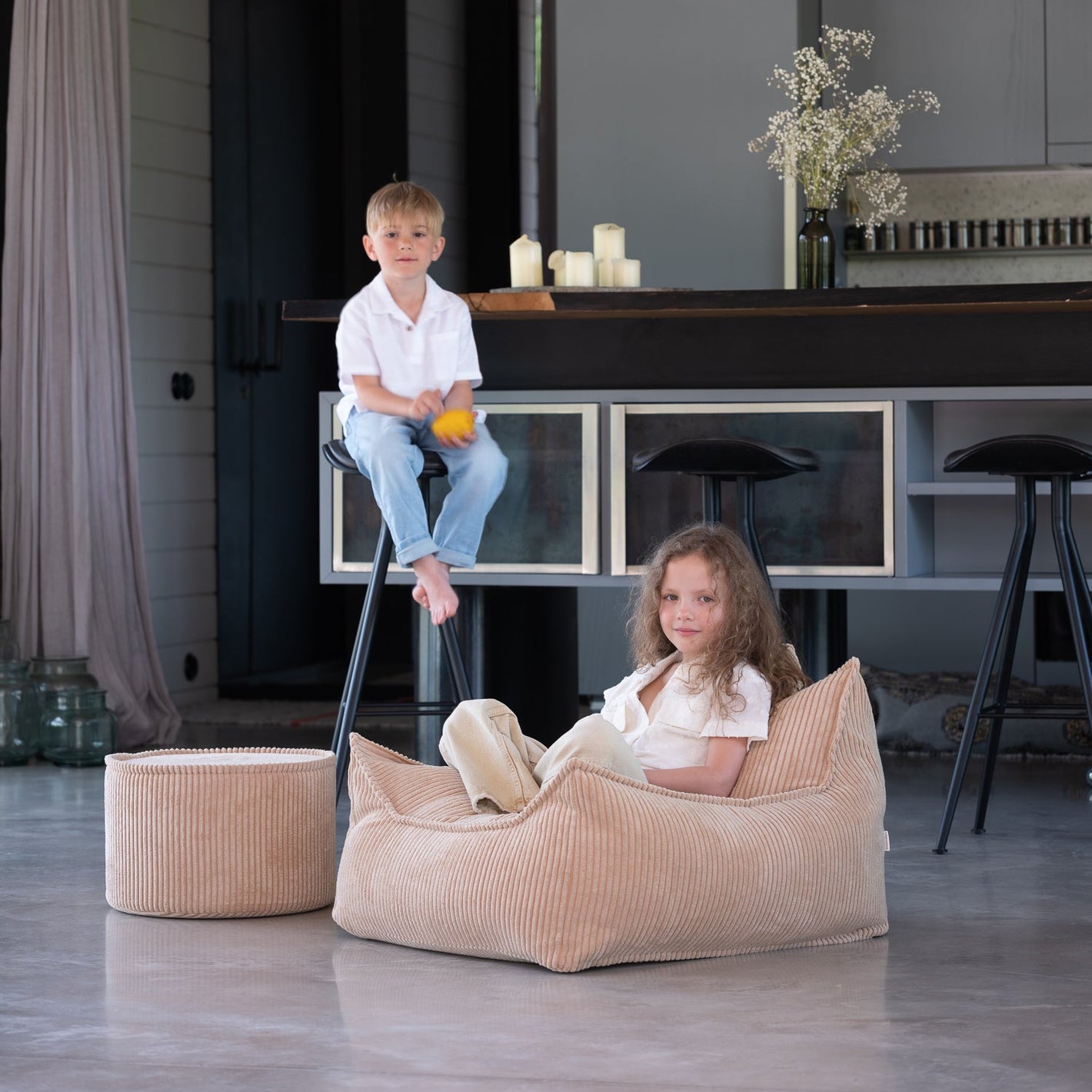 Sitzsack für Kinder aus Premium Breitcord | Wigiwama