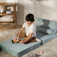 Kinder 2in1 Sessel & Bett Flipster aus Premium Breitcord | Wigiwama