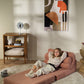 Kindersessel Flipster 2in1 Sessel & Bett aus Teddystoff | Wigiwama
