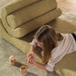 Kindersessel Flipster 2in1 Sessel & Bett aus Teddystoff | Wigiwama