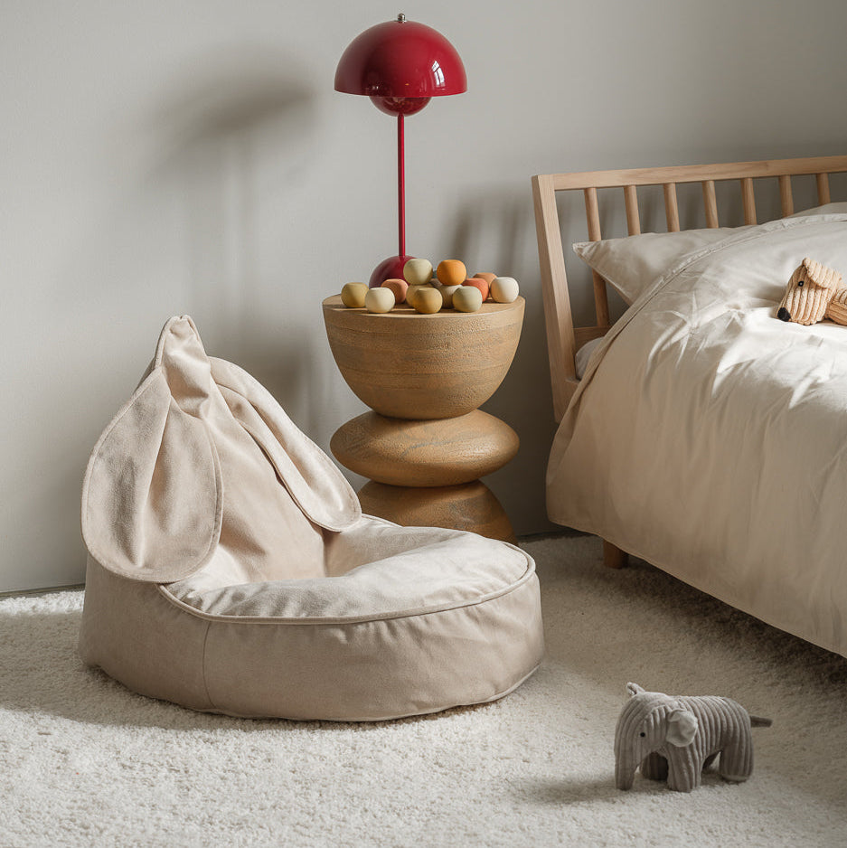 Kinder Sitzsack Bunny aus Premium Vliesstoff | Wigiwama