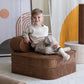 2in1 Kindersessel & Gästebett Flip aus Premium Cord | Wigiwama