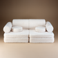 Spielsofa SETTEE aus Premium Teddystoff | Wigiwama