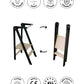 Lernturm faltbar Ultra Slim – Küchenhelfer für Kinder | leg&go