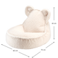 Kinder Sitzsack Bär aus Premium Teddystoff | Wigiwama