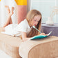 2in1 Kindersessel & Gästebett Flip aus Premium Cord | Wigiwama