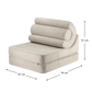 Kindersessel Flipster 2in1 Sessel & Bett aus Teddystoff | Wigiwama