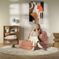 Kindersessel Flipster 2in1 Sessel & Bett aus Teddystoff | Wigiwama