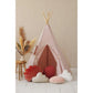 Kinder Spielzelt- & Matten-Set (Tipi-Zelt) Pink | Moi Mili