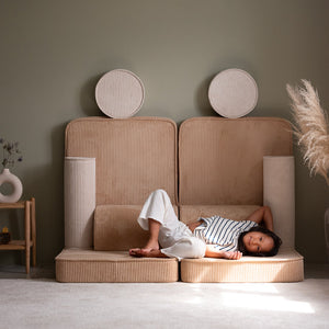 Kinder Spielsofa SETTEE aus Premium Breitcord | Wigiwama