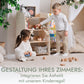 2in1 Montessori Regal – Bücher- & Spielzeugregal für Kinder | Goodevas
