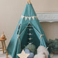 Kinder Spielzelt (Tipi-Zelt) Gold Star Girlande | Moi Mili