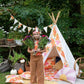 Kinder Spielzelt (Tipi-Zelt) Picknick mit Blumen | Moi Mili