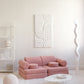 Spielsofa SETTEE aus Premium Teddystoff | Wigiwama