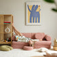 Spielsofa SETTEE aus Premium Teddystoff | Wigiwama