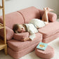 Spielsofa SETTEE aus Premium Teddystoff | Wigiwama