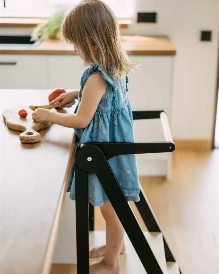 Lernturm faltbar Ultra Slim – Küchenhelfer für Kinder | leg&go