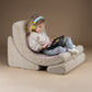 Kindersessel MOON aus Premium Teddystoff | Wigiwama