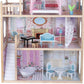 Gerardo’s Toys Puppenhaus Emily XXL – Holz Puppenhaus mit LED Licht
