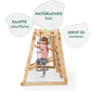 Montessori 6in1 Indoor Spielplatz – Klettergerüst mit Schaukel & Rutsche | Goodevas