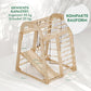 6in1 Indoor & Outdoor Spielplatz – Klettergerüst mit Rutsche & Schaukel | Goodevas