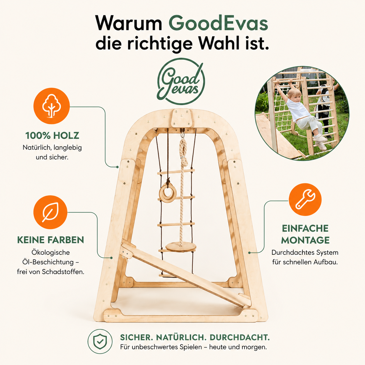 6in1-indoor-spielplatz-fur-kinder-klettergerust-mit-kletternetz-rutsche-gymnastikringe-hangende-leiter-und-disc-schaukel-beigegoodevas
