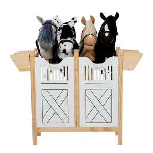 Pferdebox für 4 Steckenpferde – Aufbewahrung Hobby Horse | by ASTRUP
