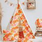Kinder Spielzelt (Tipi-Zelt) Picknick mit Blumen | Moi Mili