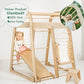 Montessori 7in1 Indoor & Outdoor Spielplatz – Klettergerüst mit Rutsche & Schaukel | Goodevas