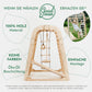 Montessori 7in1 Indoor & Outdoor Spielplatz – Klettergerüst mit Rutsche & Schaukel | Goodevas