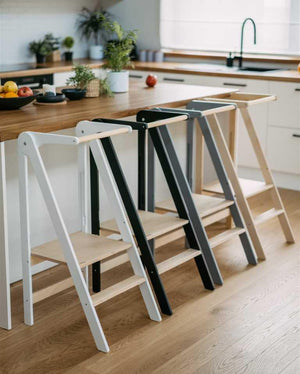 Lernturm faltbar Ultra Slim – Küchenhelfer für Kinder | leg&go