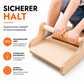 Holz-Wippe für Kleinkinder mit Sitzkissen | Goodevas