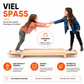 Holz-Wippe für Kleinkinder mit Sitzkissen | Goodevas