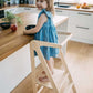 Lernturm faltbar Ultra Slim – Küchenhelfer für Kinder | leg&go