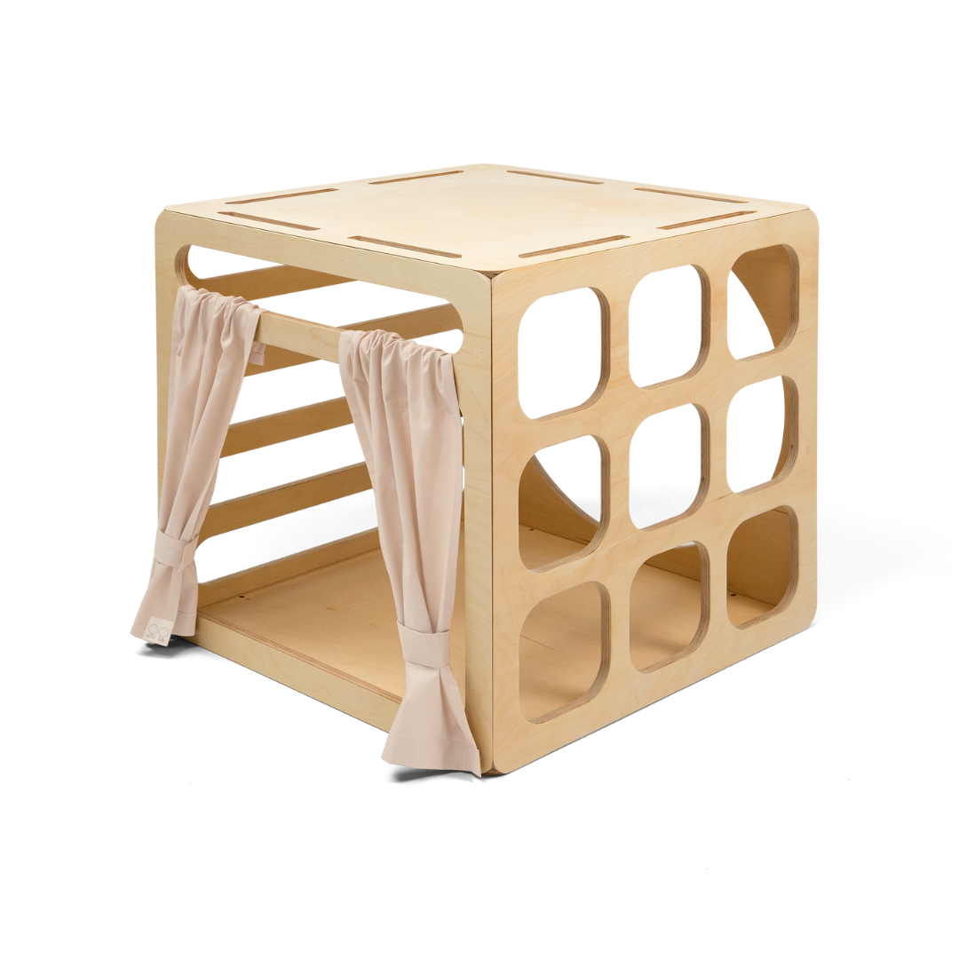 Ette Tete CUBITRI® Kletterwürfel mit Fenster – Kletterspielzeug für Kinder