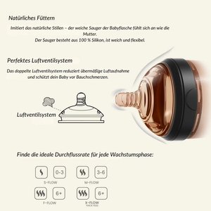 Weithals Babyflasche 160m | HEORSHE