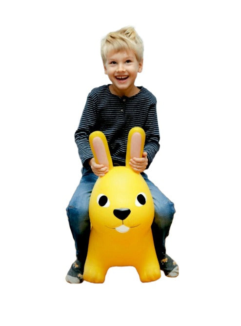 Gerardo's Toys - Hüpftier für Kinder | Yellow Bunny (Kopie)