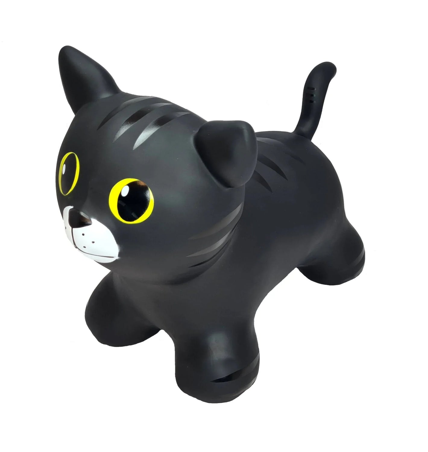 Gerardo’s Toys Hüpftier Katze schwarz – Hüpfspielzeug für Kinder