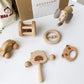 8-in-1 Holzspielzeug-Box - vielseitiger Spielspaß für Babys