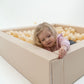 Softplay Bällebad für Kinder Indoor & Outdoor Beige | IGLU