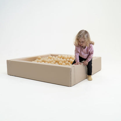 Softplay Bällebad für Kinder Indoor & Outdoor Beige | IGLU