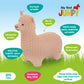 Gerardo’s Toys Hüpftier Alpaka beige – Hüpfspielzeug für Kinder