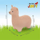 Gerardo’s Toys Hüpftier Alpaka beige – Hüpfspielzeug für Kinder
